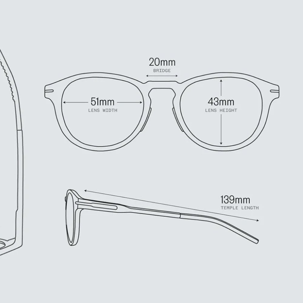 Ultra Lightweight Round Sunglasses - Picture 5 of 6